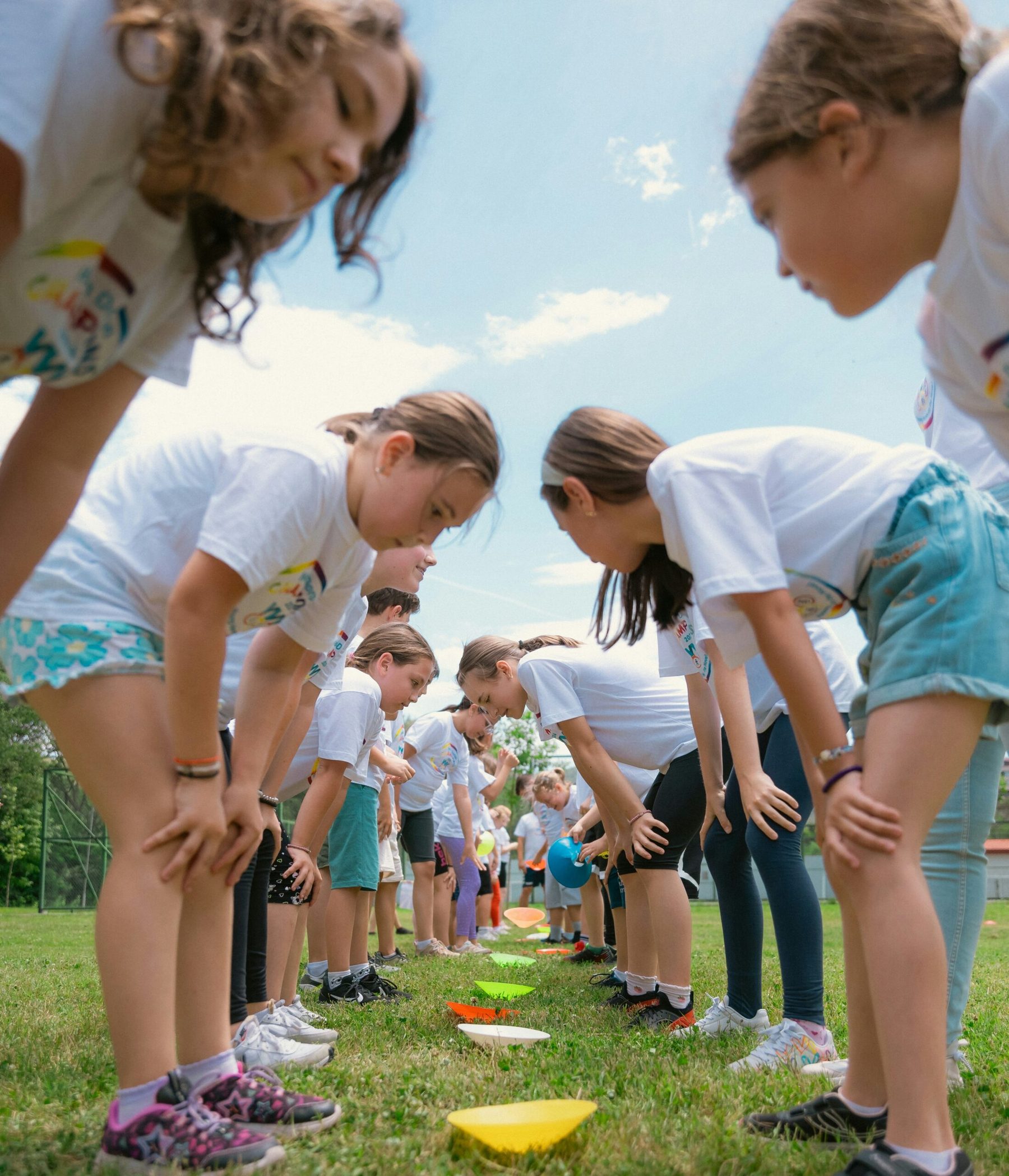 Young people together at a SPARK community activity