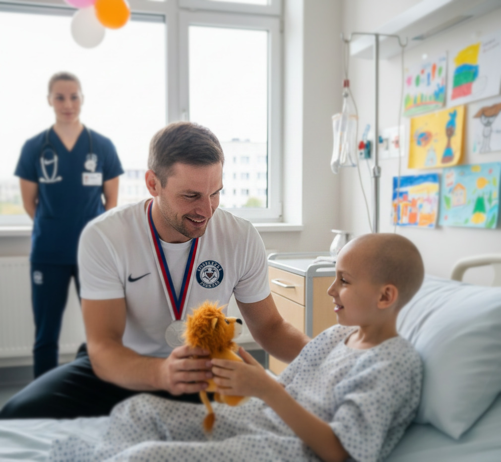 Legends to Hospitals visit